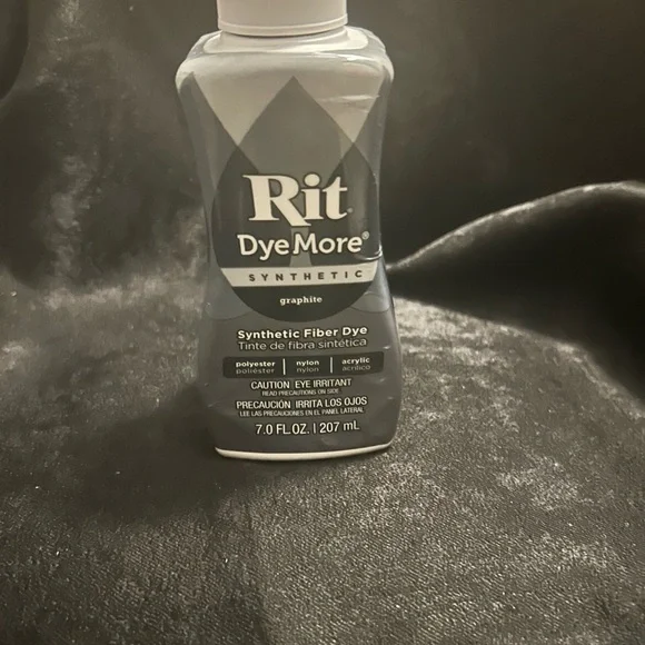 RIT DyeMore Synthetic Fiber Dye in Color Graphite - Picture 2 of 6